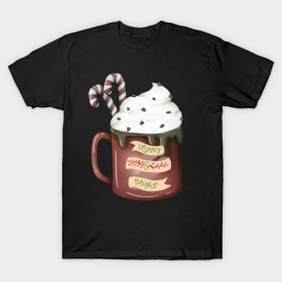 Merry and bright hot cocoa T-Shirt